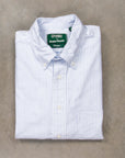 Gitman Vintage x Frans Boone Japanese Striped Oxford Light Blue