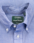 Gitman Vintage x Frans Boone 40/1 Irregular Yarn Oxford Dark Blue