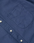 Gitman Vintage x Frans Boone Japanese Hopsack Dark Blue