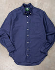 Gitman Vintage x Frans Boone Japanese Hopsack Dark Blue