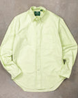 Gitman Vintage x Frans Boone Japanese Oxford Light Green