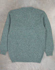 Laurence J. Smith Super Soft Seamless Crewneck Graphite Green