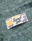 Laurence J. Smith Super Soft Seamless Crewneck Graphite Green