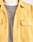 RRL Grayson Shirt Faded Yellow