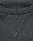 William Lockie x Frans Boone Odyssey Cash/Cotton Sweater Drill Grey