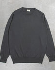William Lockie x Frans Boone Odyssey Cash/Cotton Sweater Drill Grey