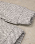 The Elder Statesman Herring Crew Light Grey
