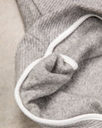 The Elder Statesman Herring Crew Light Grey