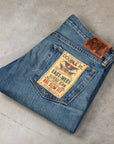 RRL East-West Denim Slim Fit Hillsview Wash