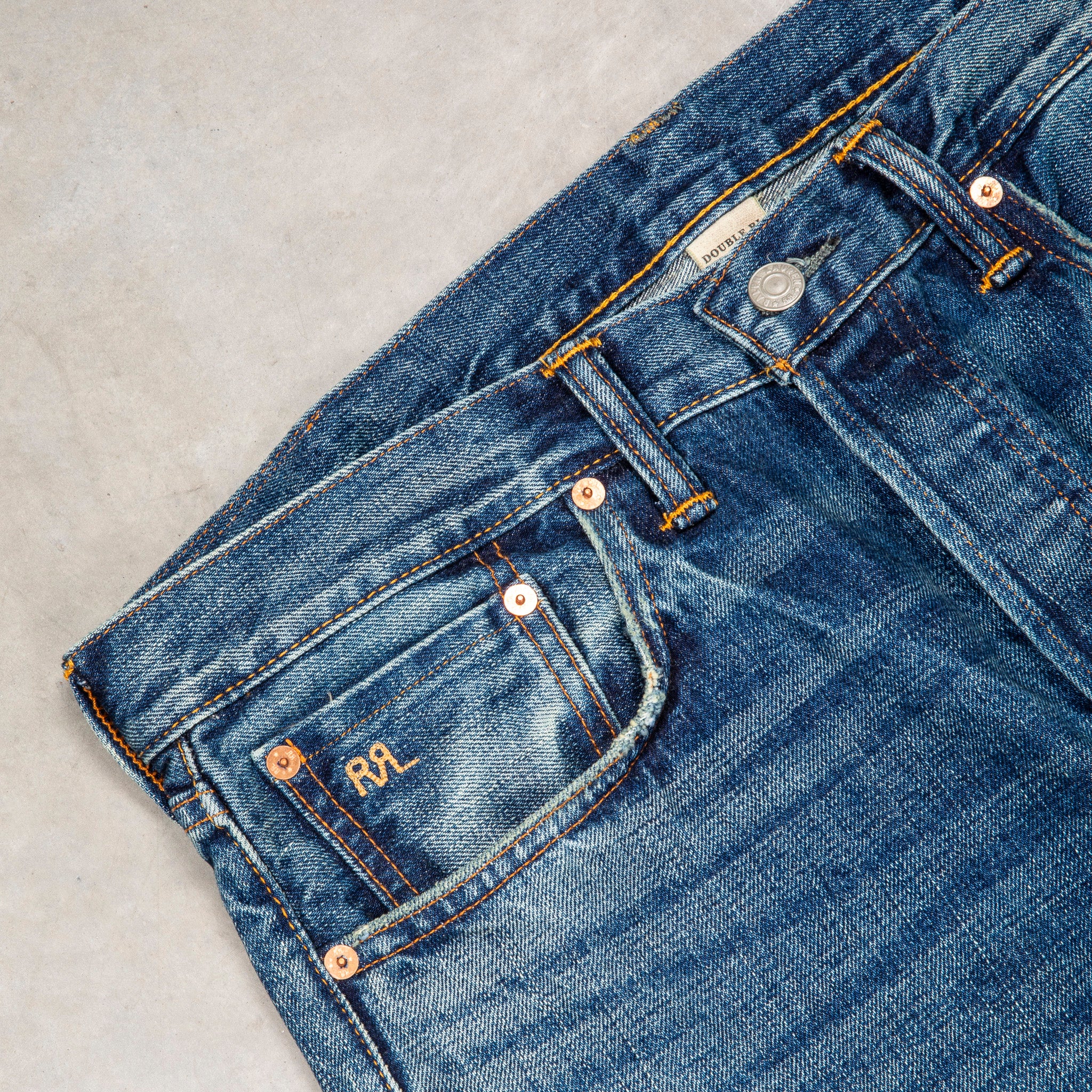 RRL East-West Denim Slim Fit Hillsview Wash – Frans Boone Store