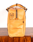 Croots Vegetable Tanned Leather Holdall Medium Natural