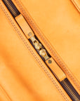 Croots Vegetable Tanned Leather Holdall Medium Natural