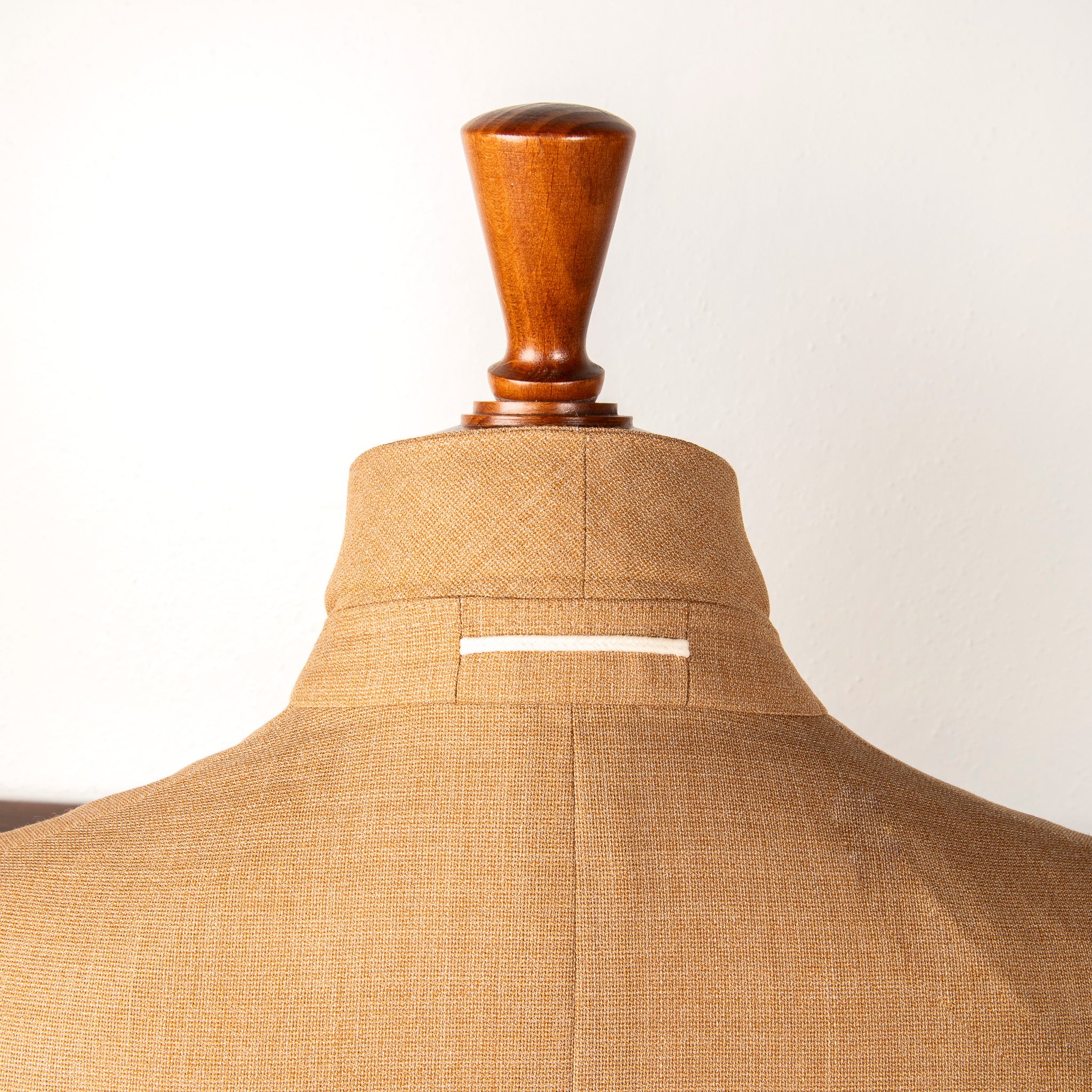Caruso Butterfly Jacket Super 130's Hopsack Beige