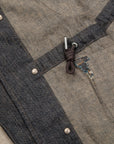 RRL Hugo Indigo Cotton-Linen Denim Field Coat