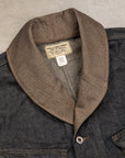 RRL Hugo Indigo Cotton-Linen Denim Field Coat