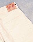 Fullcount x Frans Boone 1103 Clean Straight 8-Wale Corduroy Ivory