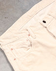 Fullcount x Frans Boone 1103 Clean Straight 8-Wale Corduroy Ivory
