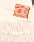 Fullcount x Frans Boone 1103 Clean Straight 8-Wale Corduroy Ivory