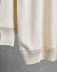 Olde Homesteader Interlock Mil Mock Neck Ivory
