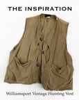 The Corona Utility CV001 Game Vest Cotton Light Twill Mustard