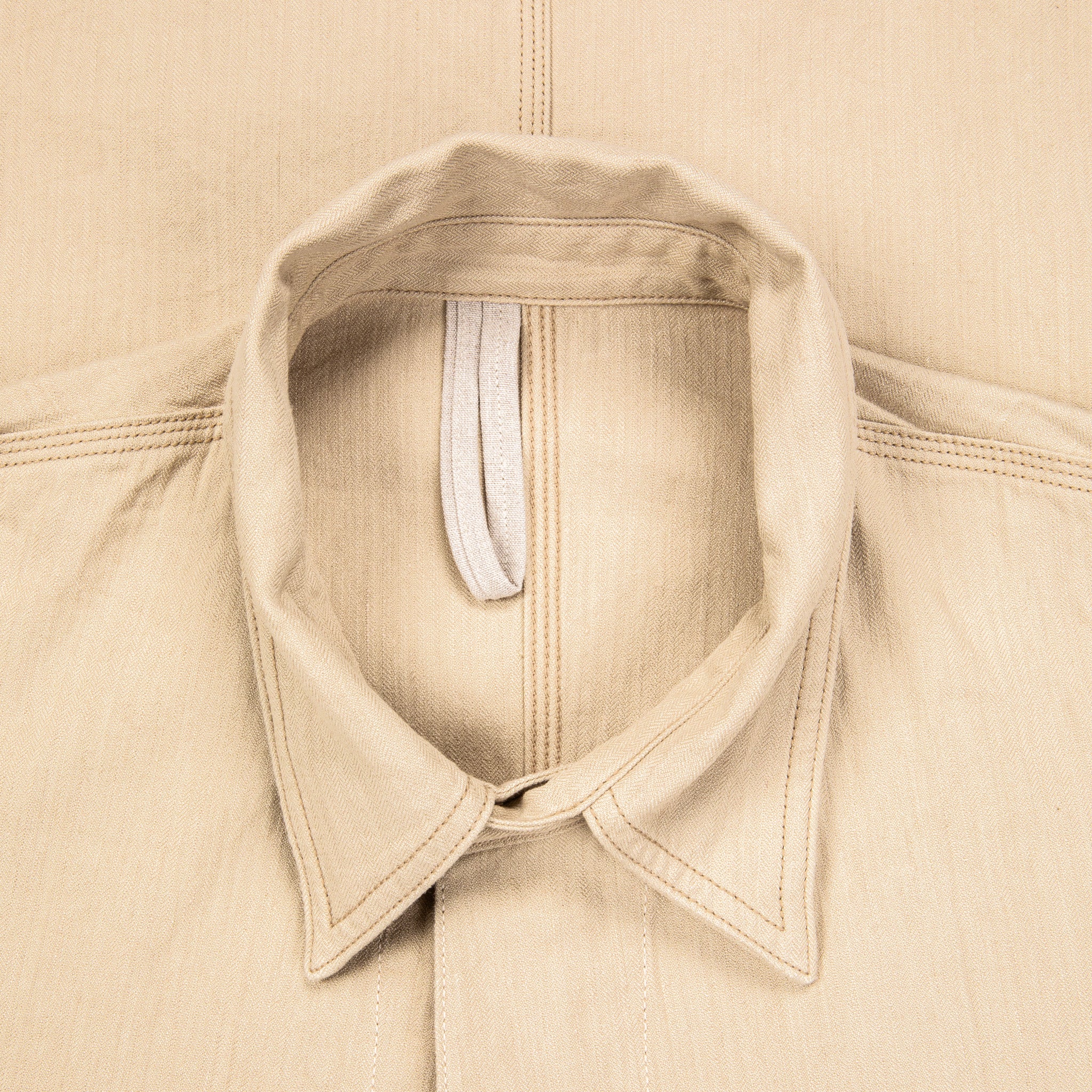 Cohérence Jackson Jacket Linen Cotton Chevron Ivory – Frans Boone