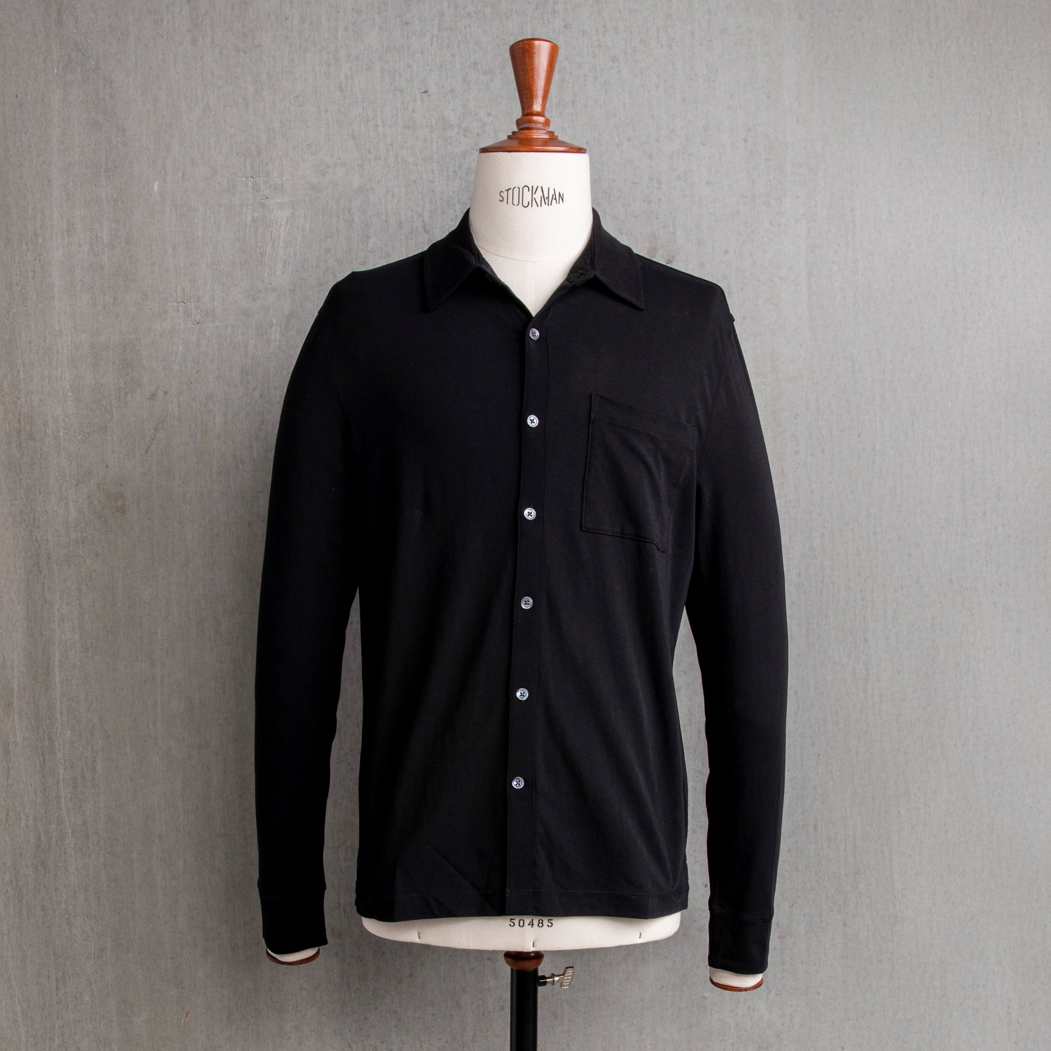 james perse dress shirt Matte Stretch Poplin Dress Shirt in White