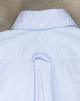 Gitman Vintage x Frans Boone Japanese Hopsack Light Blue