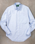 Gitman Vintage x Frans Boone Japanese Hopsack Light Blue
