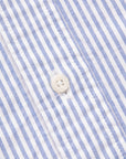 Gitman Vintage x Frans Boone Japanese Striped Oxford Mid Blue
