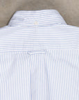 Gitman Vintage x Frans Boone Japanese Striped Oxford Light Blue