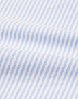 Gitman Vintage x Frans Boone Japanese Striped Oxford Light Blue