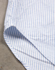 Gitman Vintage x Frans Boone Japanese Striped Oxford Light Blue