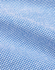 Gitman Vintage x Frans Boone Japanese Woven Vichy Seersucker Medium Blue