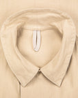 Cohérence Kees Jacket Linen Cotton Chevron Ivory