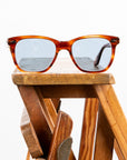 The Real McCoy's Geyser / Brown Frame Sunglasses Blue