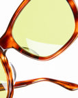 The Real McCoy's Geyser / Brown Frame Sunglasses Green