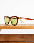 The Real McCoy's Geyser / Brown Frame Sunglasses Green