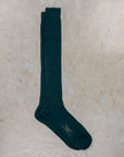 Frans Boone Socks Lungo Pura Lana Merinos Extrafine Reseda