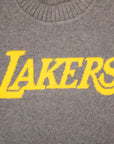 The Elder Statesman NBA Sweater LA Lakers medium Grey Yellow