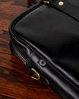 Croots Bridle Leather Black Laptop Bag