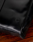Croots Bridle Leather Black Laptop Bag