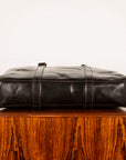 Croots Bridle Leather Dark Havana Laptop Bag