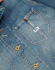 RRL Stockton Jacket 11 Oz Denim Wrightsvile Wash