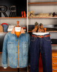 RRL Stockton Jacket 11 Oz Denim Wrightsvile Wash