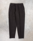 And Wander Linen Drawstring Pants Black