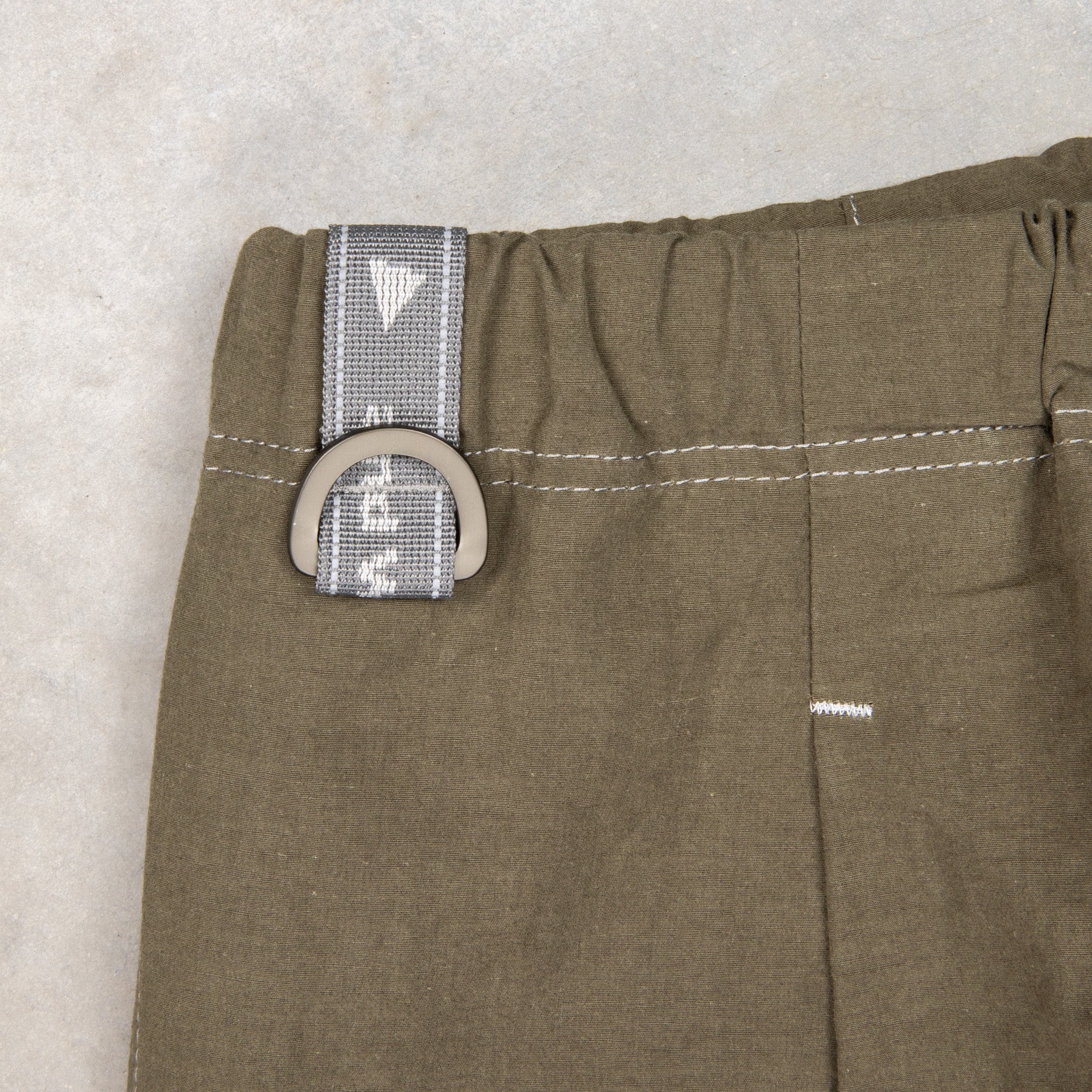 And Wander Linen Drawstring Pants Khaki
