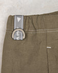 And Wander Linen Drawstring Pants Khaki