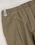 And Wander Linen Drawstring Pants Khaki