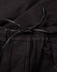 And Wander Linen Drawstring Pants Black