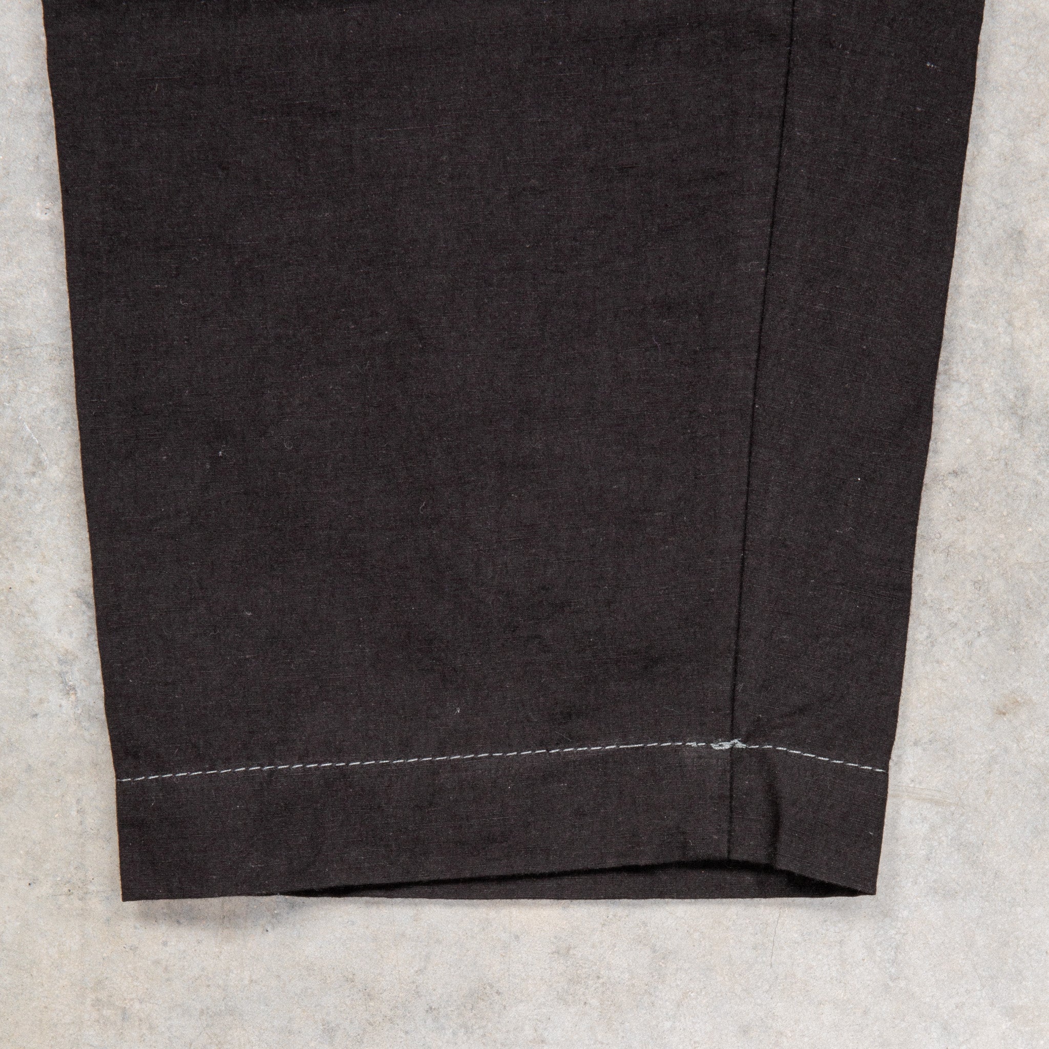 And Wander Linen Drawstring Pants Black